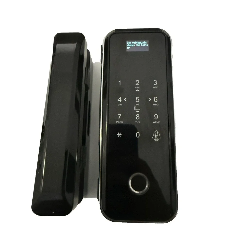 Glass Door Lock Intelligent Fingerprint, Password, Digital Card, Smart Door